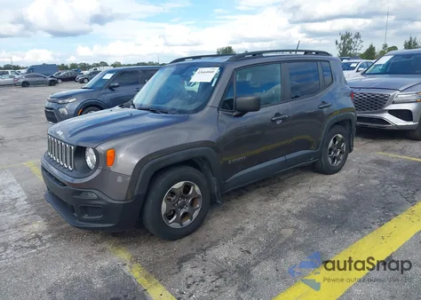 2016 Jeep Renegade Sport from USA, damaged, VIN ZACCJAATXGPE22001